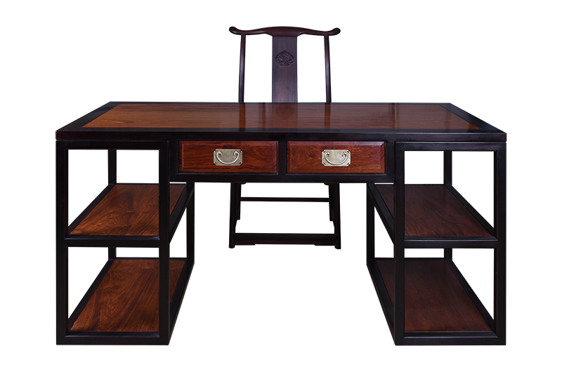新中式書(shū)桌椅