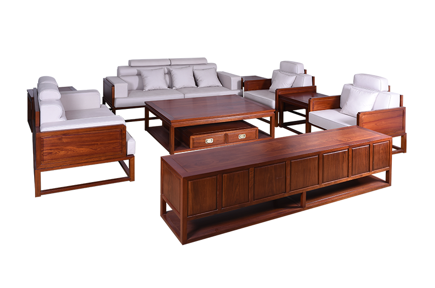 新中式沙發(fā)組合