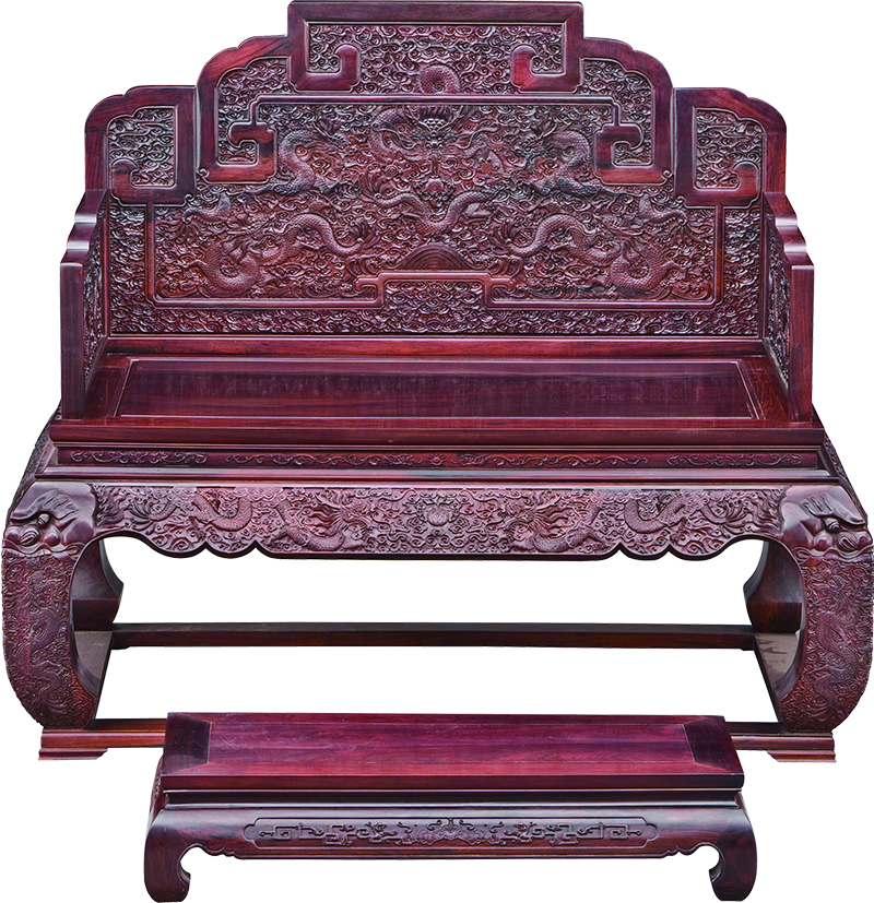 云龍紋寶座