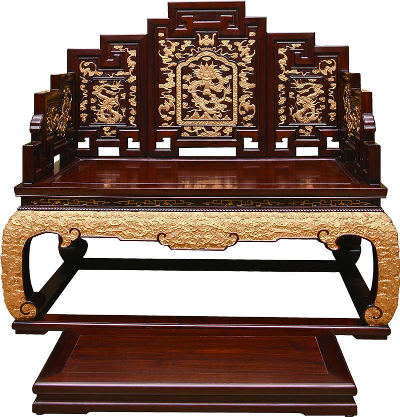 云龍紋寶座