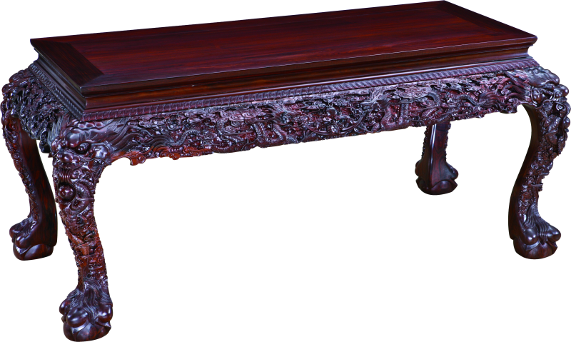 云龍紋條桌
