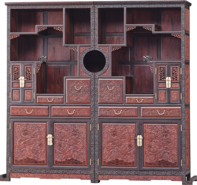云龍紋博古柜