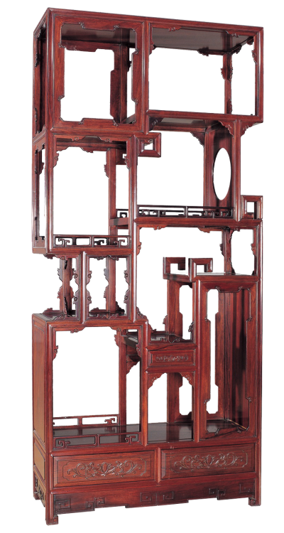 洋花紋博古架（單個(gè)）