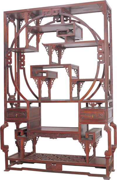 圓洞形博古架（單個(gè)）