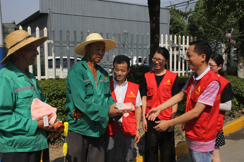匯才黨建 | 匯才黨員送清涼